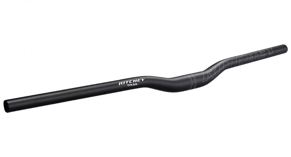 Ritchey Trail Rizer MTB-Lenker 31,8 mm, 800 mm Breite, 20 mm Rise, 9° Backsweep, 2° Upsweep, Aluminium 6061, BB Black
