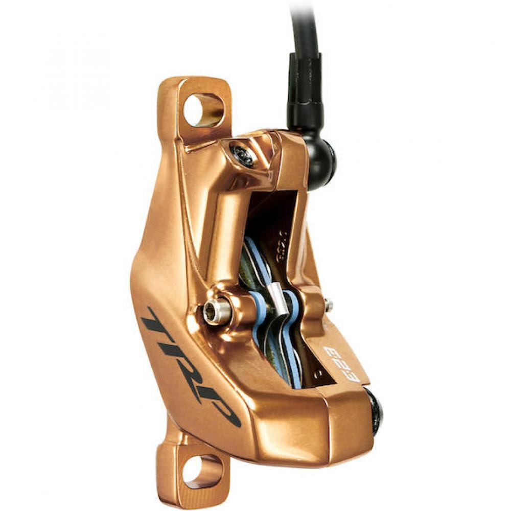 TRP Bremse EVO Pro HD-M9040 Gold - Bremssattel - TRPnLinks: nur für 2 3 mm starke Bremsscheiben!nFarbe: Gold Gewicht: 309 g VE: 1 St. - Bremsen