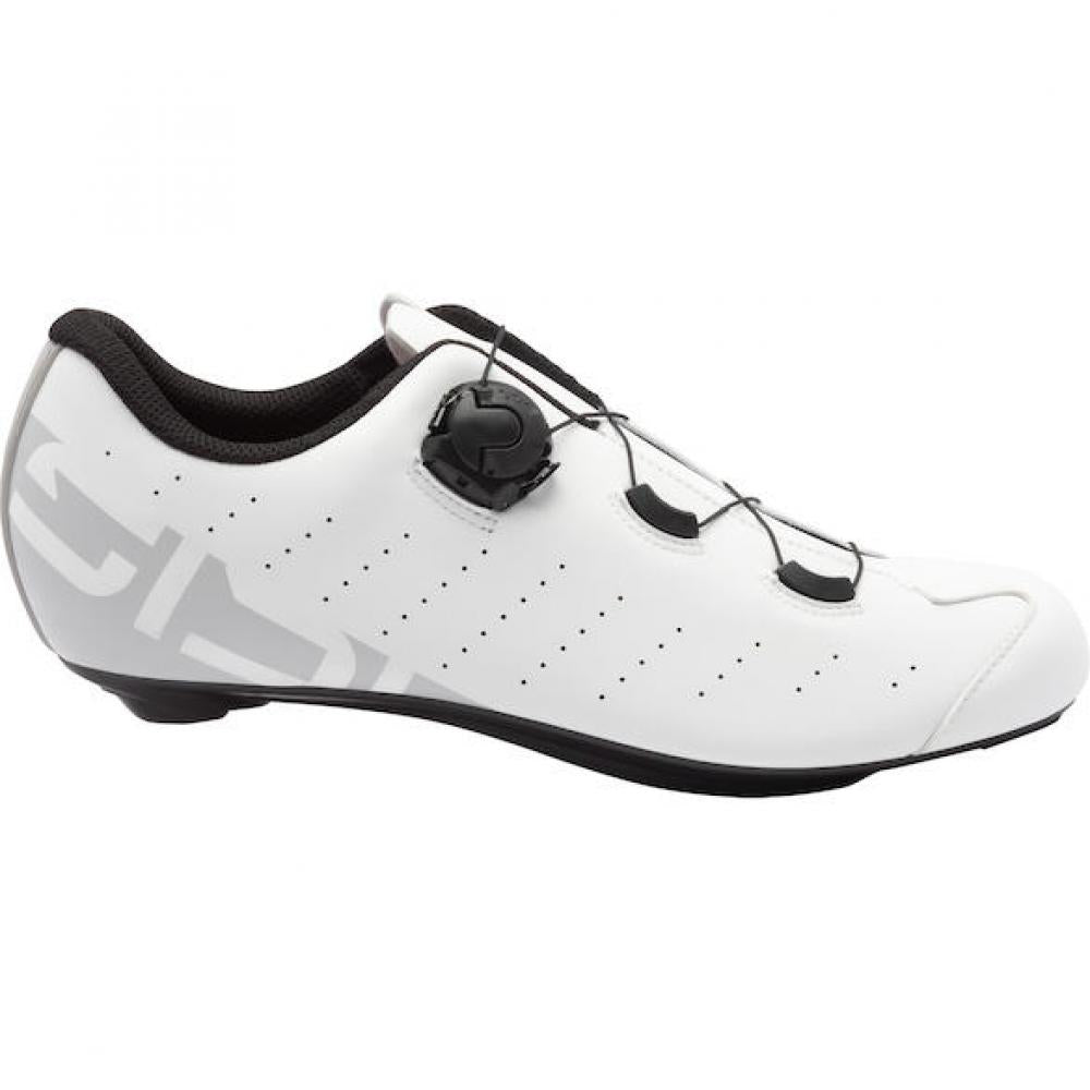 Sidi ROAD FAST 2 white/gray 46,5 Weiß - aerodynamischer Rennradschuh mit Steifigkeitssohle