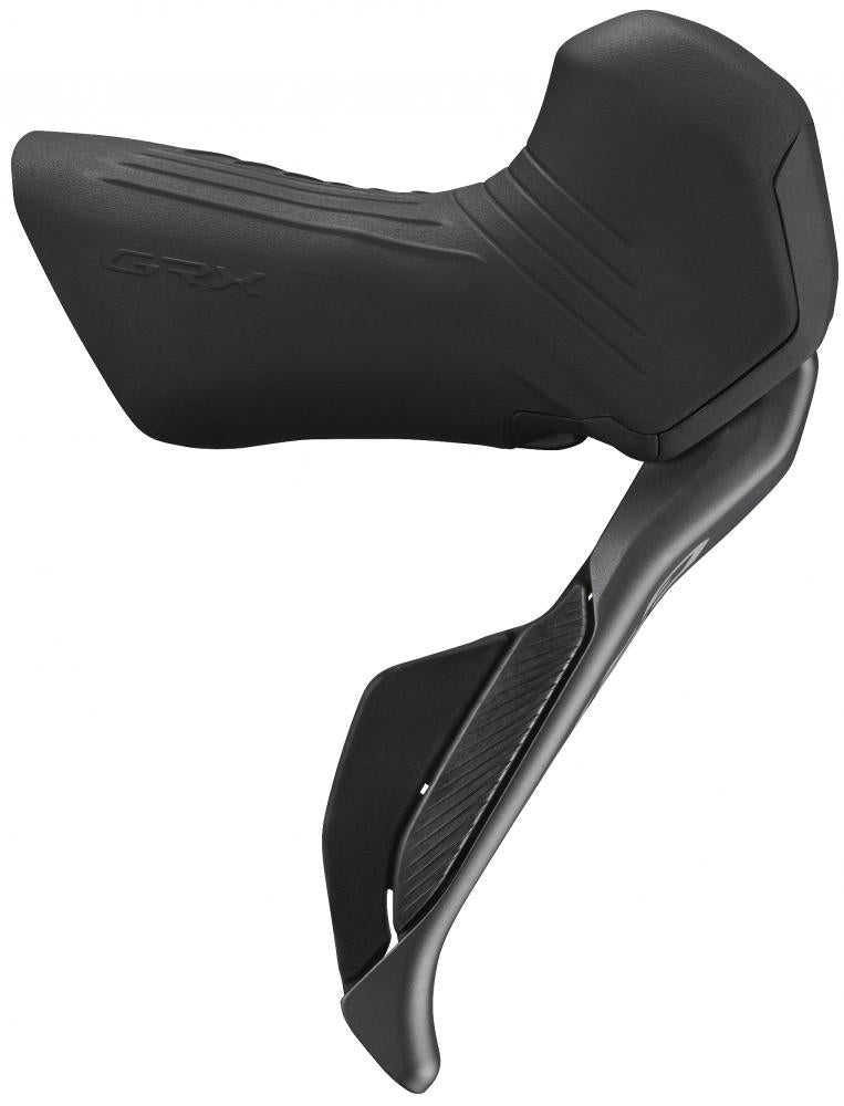 SHIMANO GRX Di2 RX825/RX820 HR programmierbarer Schalt-Bremshebel für Scheibenbremse, schwarz.