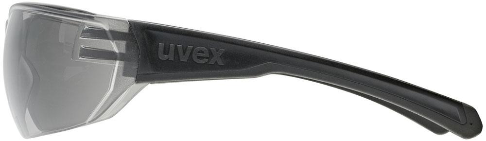 UVEX Equate Sportbrille schwarz - Herren Sonnenbrille mit verspiegelten Gläsern, leichtem Rahmen und anpassbaren Nasenpads für optimalen Tragekomfort, ideal für Sport und Outdoor-Aktivitäten