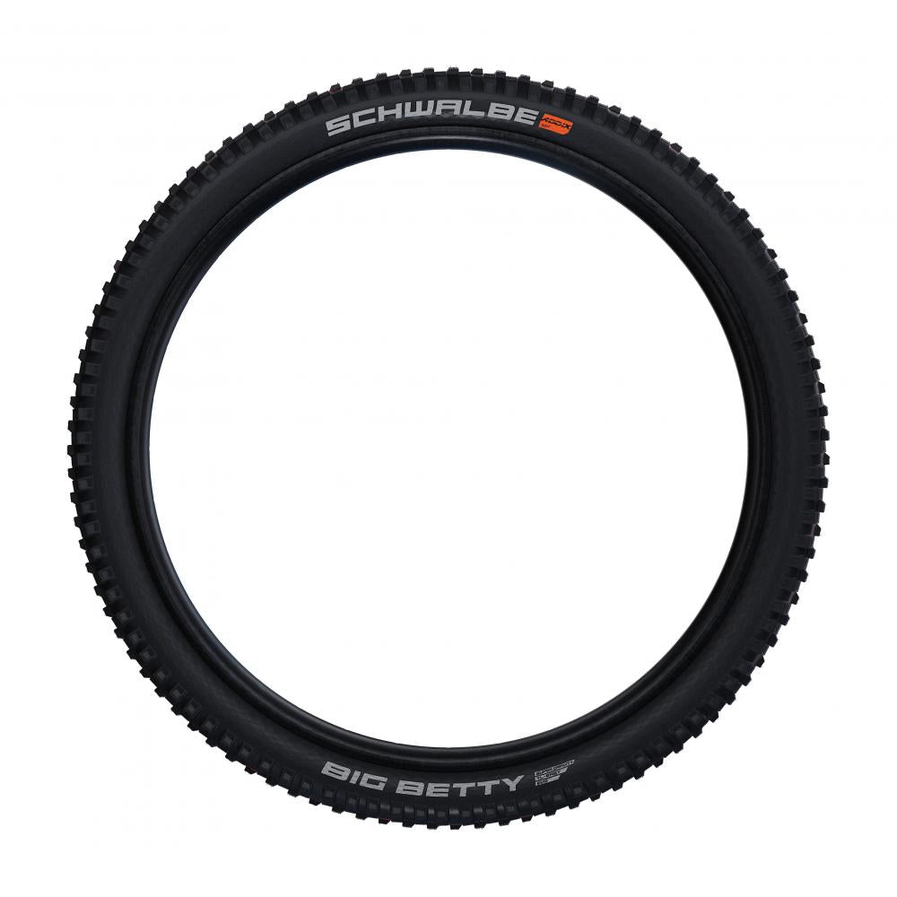 Schwalbe Big Betty 27.5x2.60" schwarzer MTB Reifen TLE E-50 faltbar.