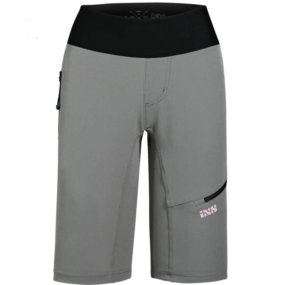 IXS Sports Division iXS Carve Hip-Hugger Women Shorts 38 graphite - maximaler Tragekomfort für MTB