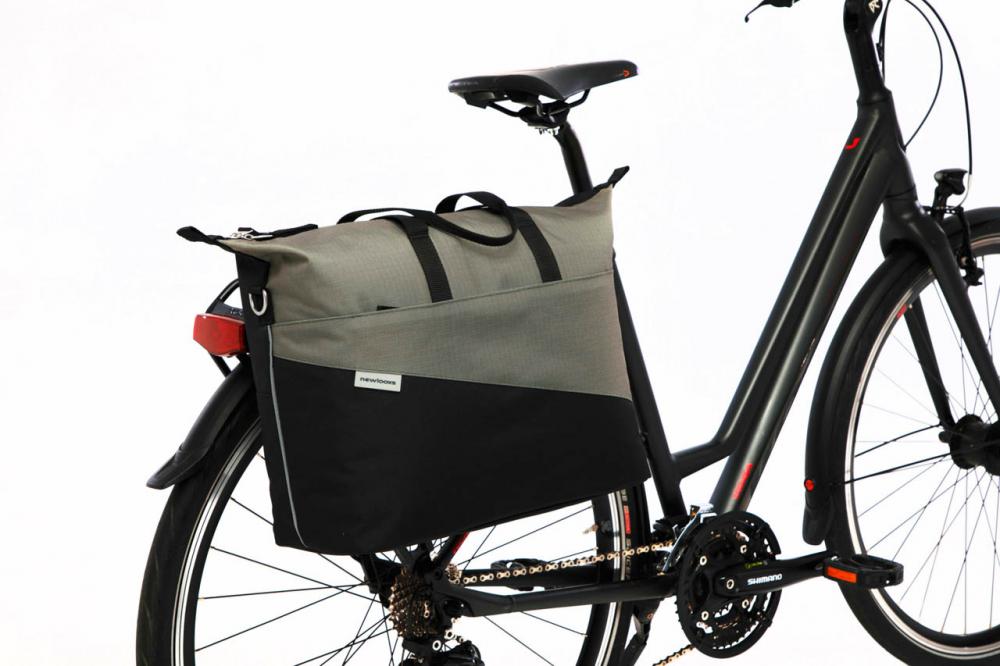 New Looxs Radtasche Osolo Tendo Black/Green 15 Zoll Black - multifunktionale Fahrradtasche