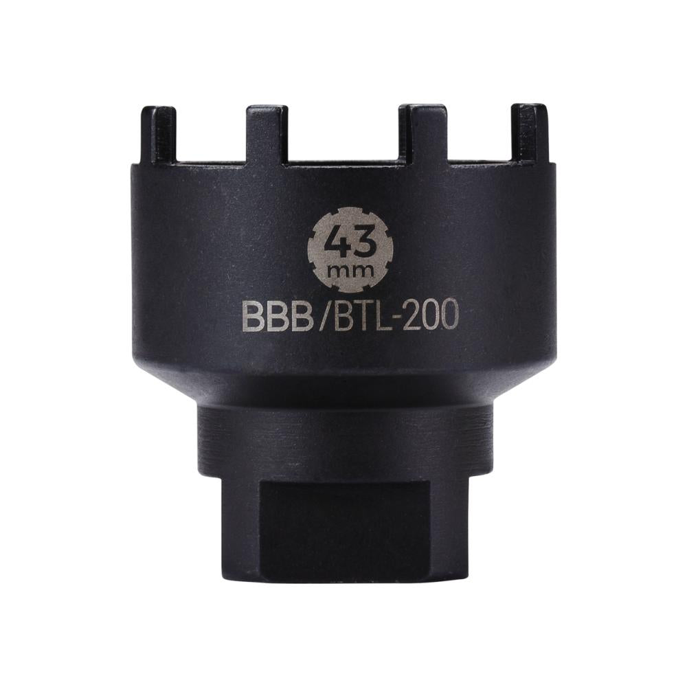 BBB Cycling BBB directmount chainring tool DirectPlug 1/2 Zoll schwarz - präzises Bosch Gen 3/4 Lockring-Werkzeug