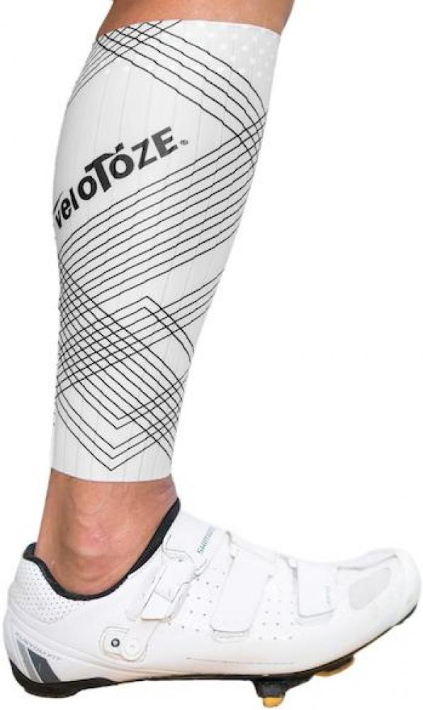 VeloToze Stulpen Aero S/M weiß - aerodynamische Überschuhe für maximalen Zeitvorteil