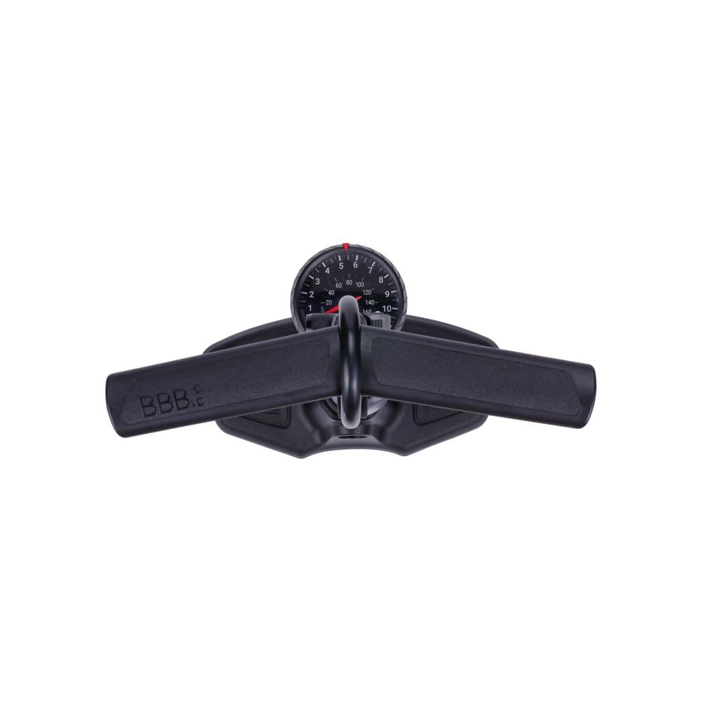 BBB Cycling BBB Standpumpe AirWave schwarz Größe One Size schwarz - komfortables, schnelles Aufpumpen