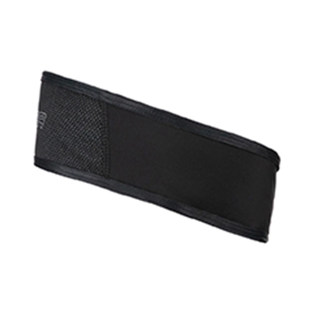 CHIBA Windstopper Stirnband - S/M, schwarz, atmungsaktiv, winddicht, reflektierend