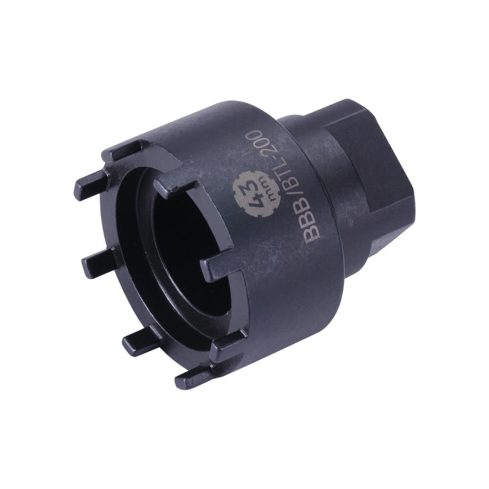 BBB Cycling BBB directmount chainring tool DirectPlug 1/2 Zoll schwarz - präzises Bosch Gen 3/4 Lockring-Werkzeug