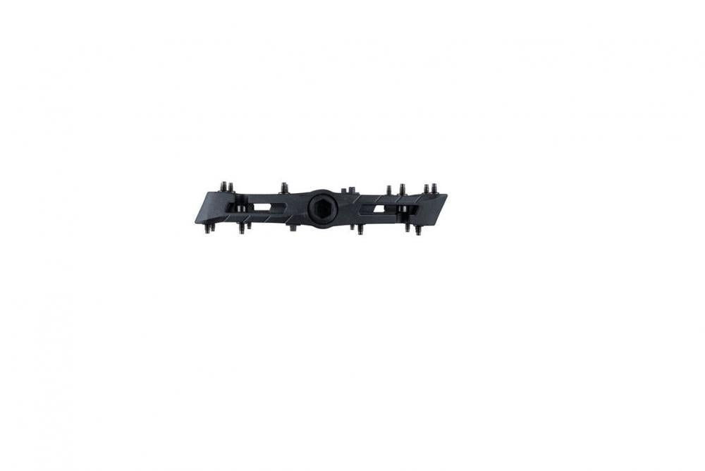 Race Face Chester Large Plattform-Pedal, black - robustes MTB-Flatpedal mit Top-Grip