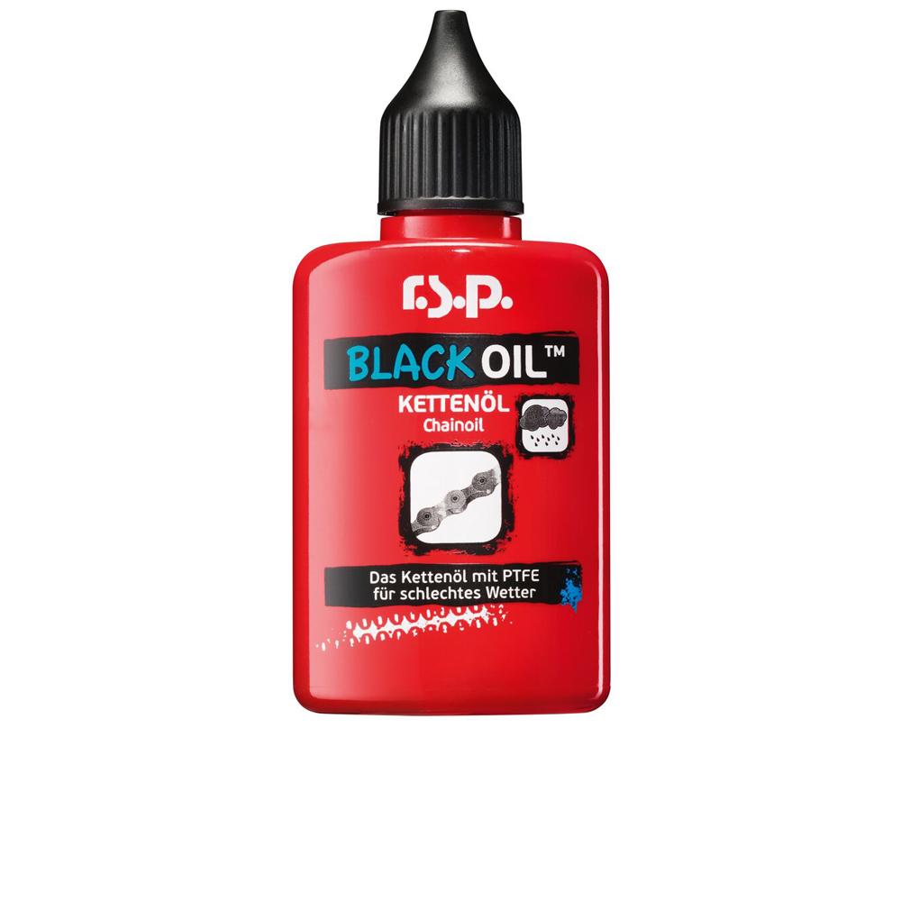 r.s.p. Black Oil Kettenöl 50 ml - Bestseller mit PTFE für Nassschutz