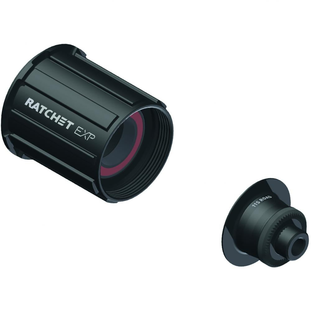 DT Swiss Freilauf/Rotor Umrüstkit Shimano Ratchet EXP 5 x 130/135 mm Schwarz - einfache Umrüstung