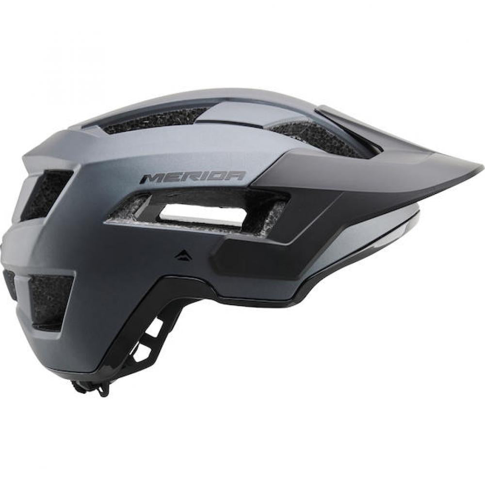 Merida Helm Northshore anthrazit 58-62 cm Anthrazit - sicherer Trail- und All-Mountain-Helm