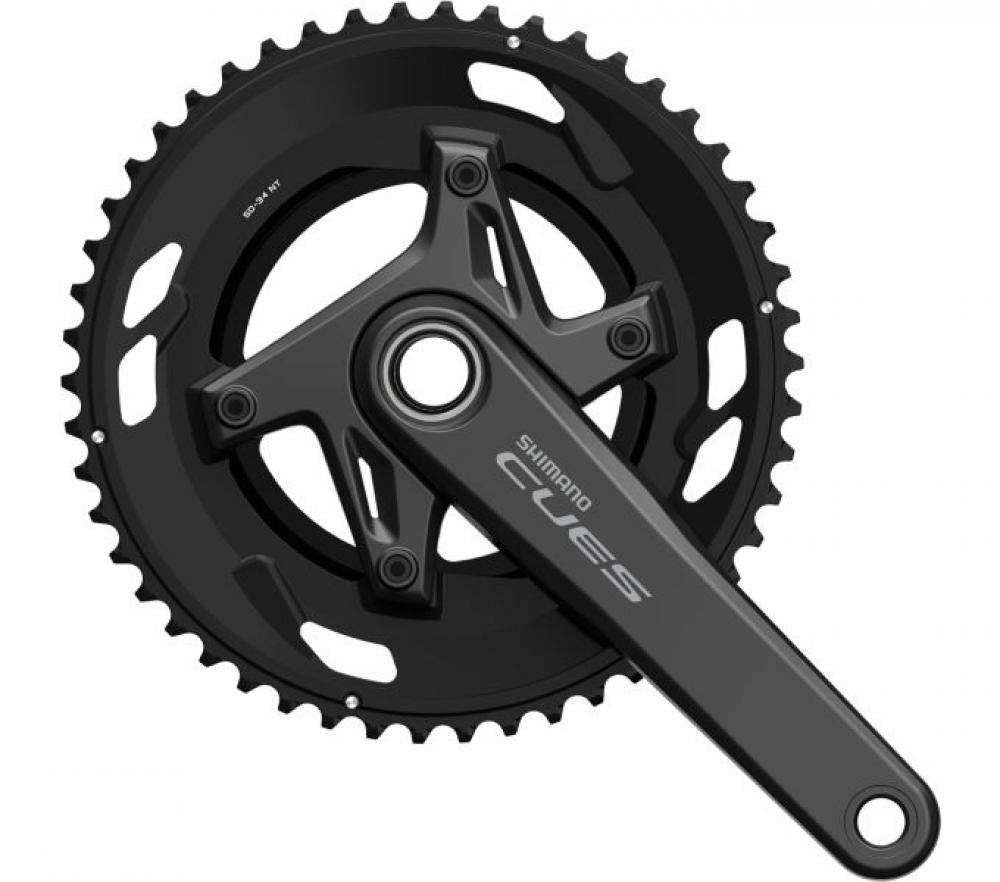 SHIMANO Kurbelgarnitur CUES FC-U6030-2 2-tlg - 6030-2, 2,, 172,, 5mm, 50x34, 10-fach