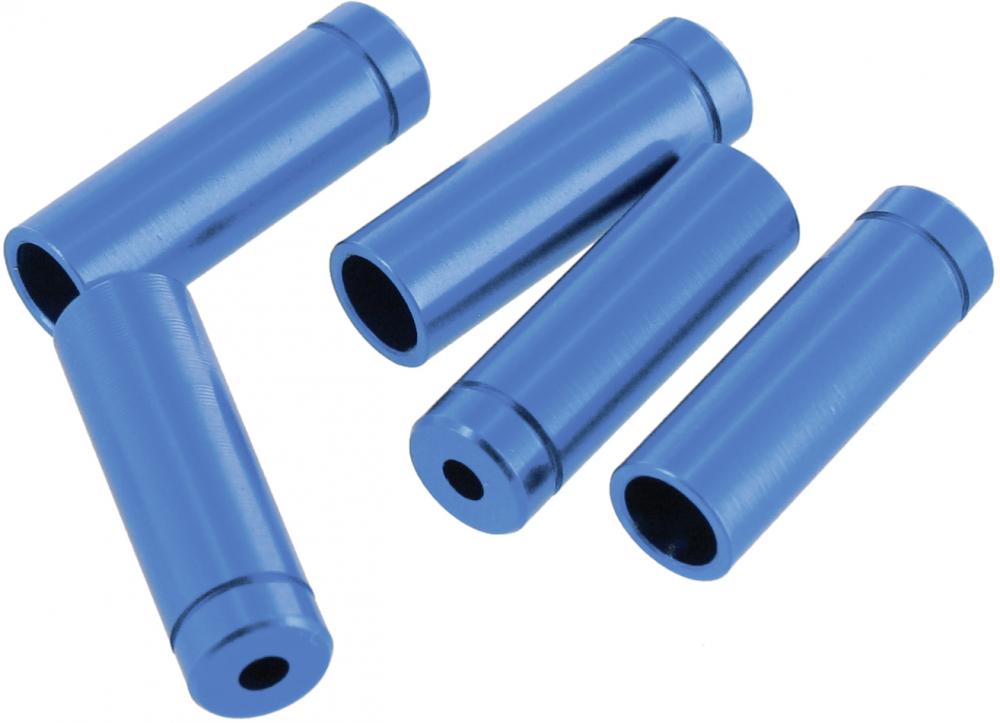 VAR 100 Stück. Außenhüllenendkappen FR-01950 Blau 100 Blau - präziser Abschluss für Zugaußenhüllen