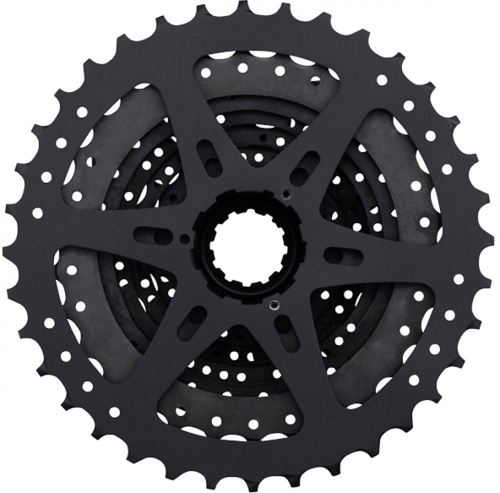 Schwarze Shimano Acera CS-HG200 9-fach Kassette 11-36Z für robuste Fahrradschaltungen mit großer Bandbreite