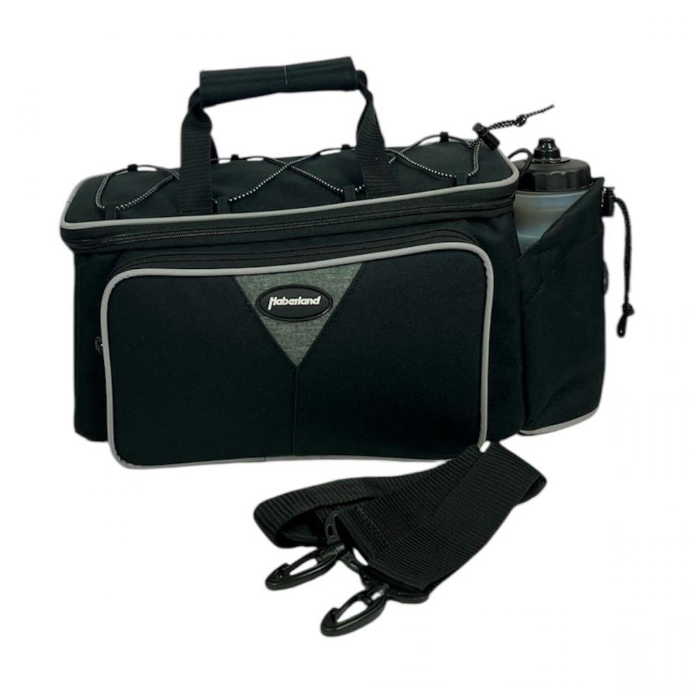 Haberland Gepäckträgeraufsatztasche Flexibag schwarz