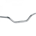 Ergotec Cruiser Alu Lenker silber für Fahrrad mit 52° Kröpfung, 590mm Breite und 25,4mm Klemmung.