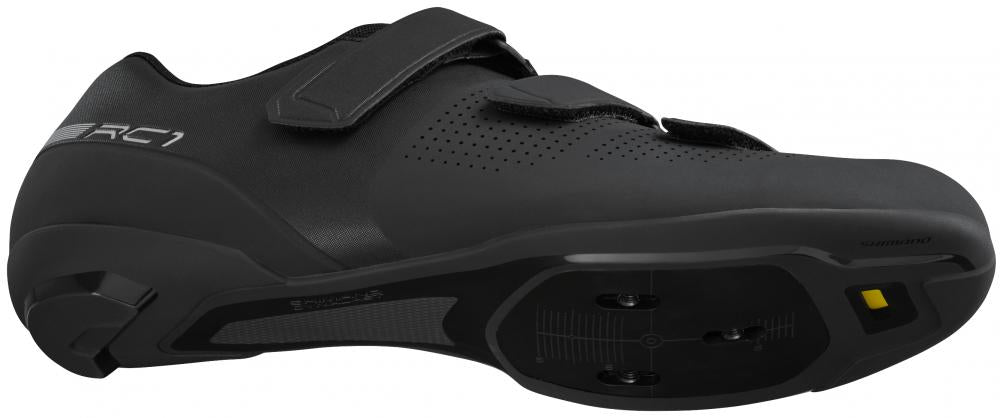 SHIMANO Fahrradschuhe RC102 Herren/Damen Road SPD-SL Fahrradschuhe Größe 38 Schwarz