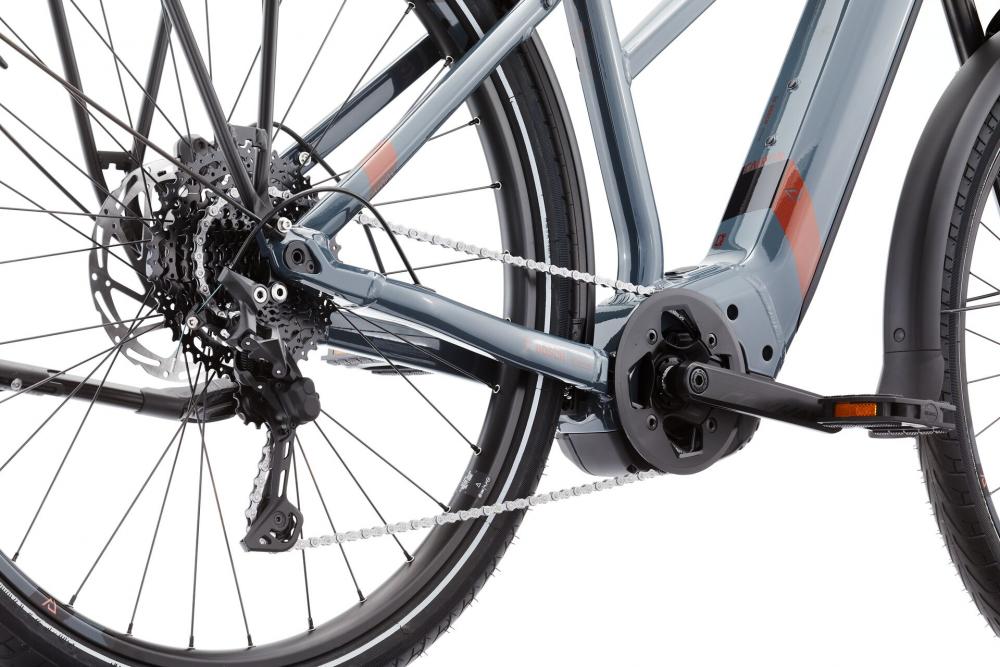 CONWAY Cairon T 3.0 625, Trapez, 28", anthracite / copper metallic, 9-Gang TEKTRO "M350", 49 cm / L