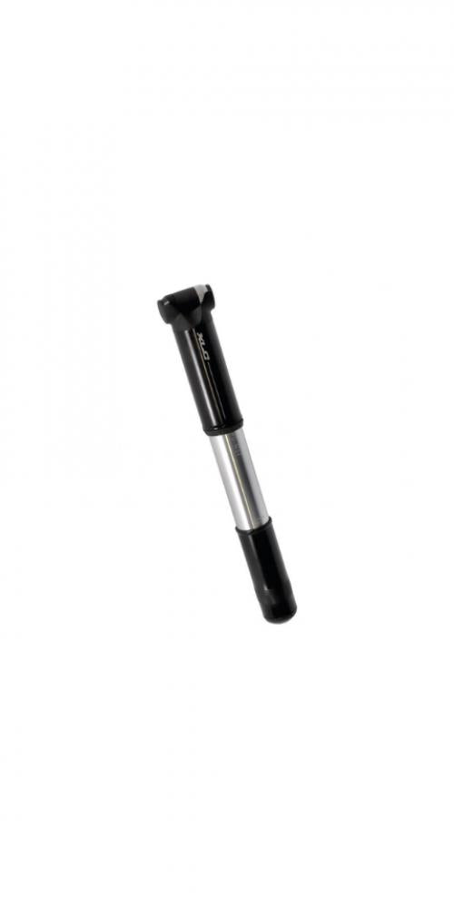 XLC Minipumpe MTB PU-M02 7 bar schwarz silber 215mm Alu Dualkopf