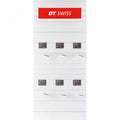 DT Swiss POS Package S/M/freistehend Weiß/rot - professionelle Laufrad-Präsentation