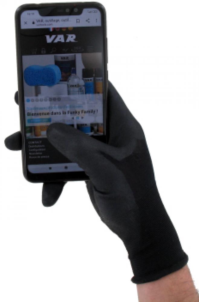 VAR Mechaniker-Handschuhe AP-9430x L - leichter Schnittschutz für präzises Arbeiten