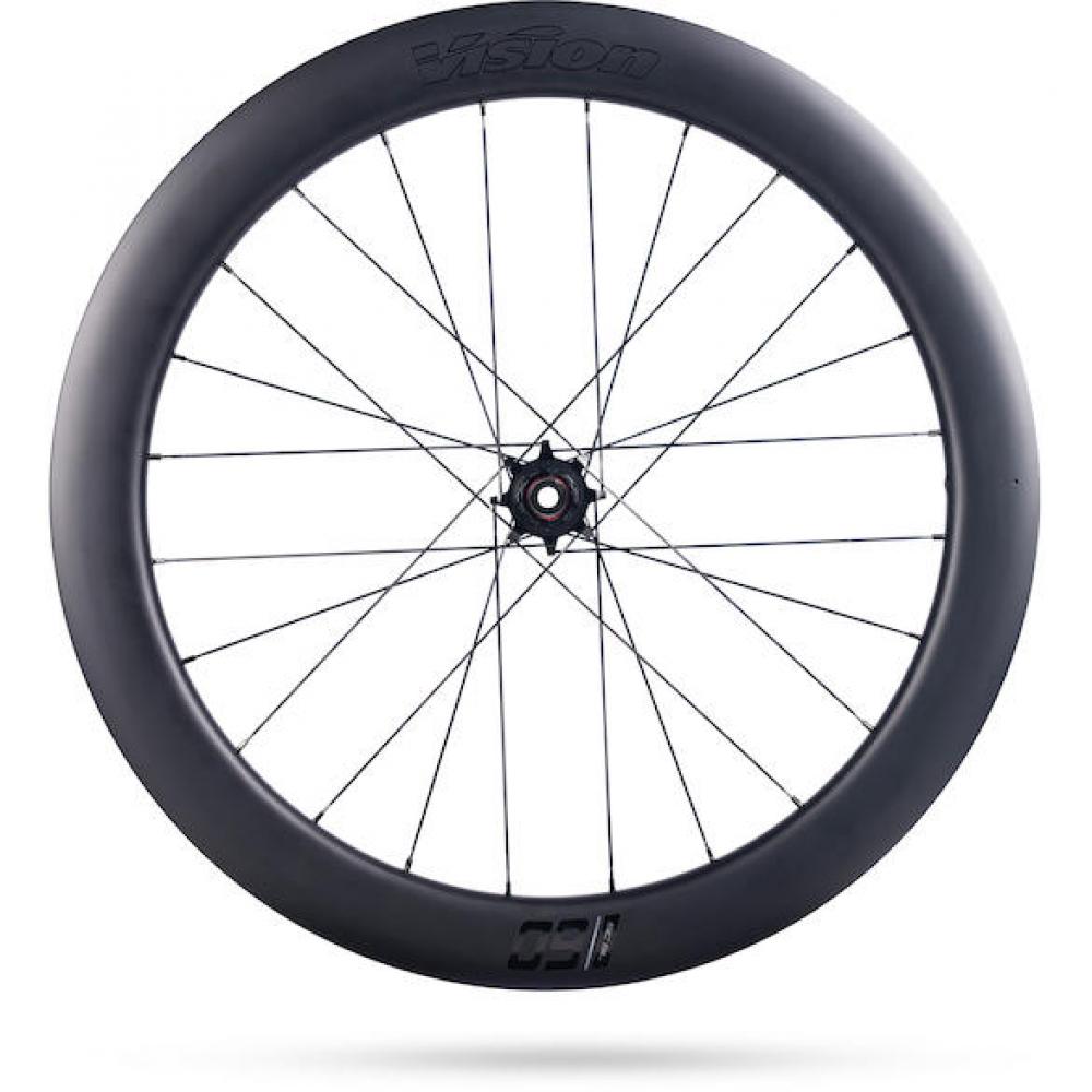 Vision Laufradsatz SC 60 SL Disc 622x23x60 mm Schwarz - aerodynamischer Carbon-Performance-Laufradsatz