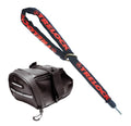 TRELOCK Fahrradschloss Kit ZR 355 150 mit Satteltasche für flexible Diebstahlsicherung