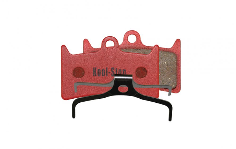 Kool-Stop Bremsbelag Hope E4,V4 RE-D585, organisch, starke Bremskraft, geringer Scheibenverschleiß, mit Klammern und Pins, langlebig