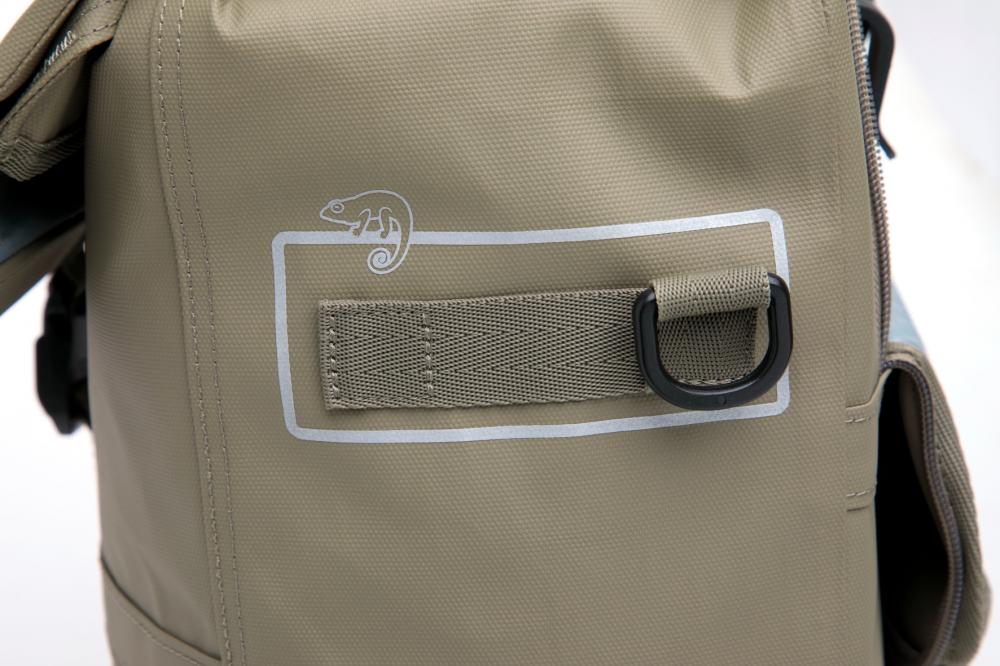 New Looxs Radtasche Leeds Single Taupe 18-20 l - praktische Alltags-Gepäckträgertasche