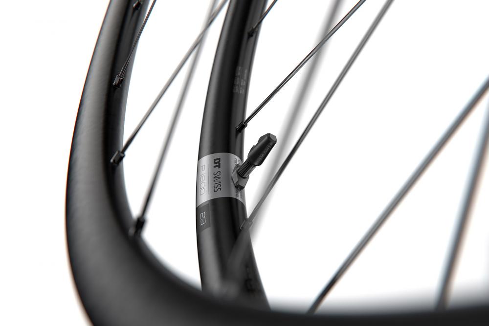 DT Swiss Laufrad P 1800 SPLINE 29" 622 x 23 mm schwarz - leichtes Disc-Laufrad für Rennrad & Gravel