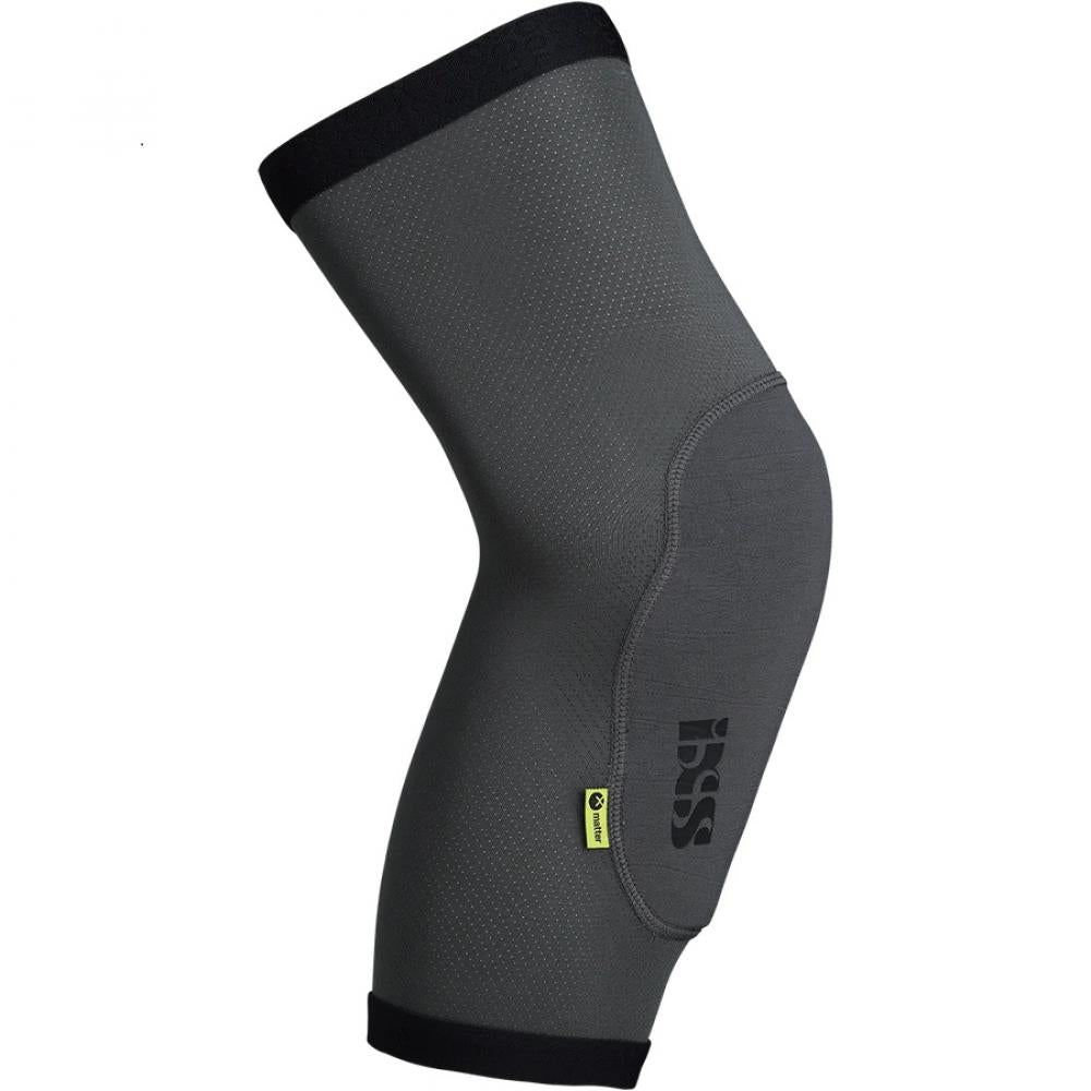 IXS Sports Division iXS Flow Light Knee Guard XS grey - leichter Knieschoner mit Xmatter Schutz