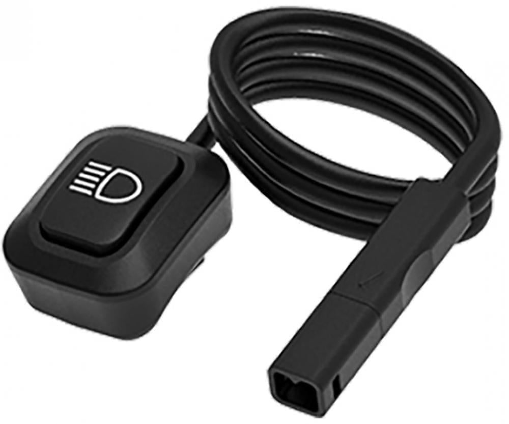 LITEMOVE HB Switch mit 540mm Verlängerungskabel für komfortable Fernlicht-Bedienung am Fahrrad.