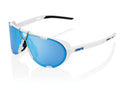 100% Westcraft - HiPER Mirror Lens unis Soft Tact White - High-Performance Sport-Sonnenbrille