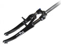 SR Suntour E25 Federgabel schwarz, 28 Zoll / 700C, mit V-Brake Aufnahme und Lockout-Funktion.
