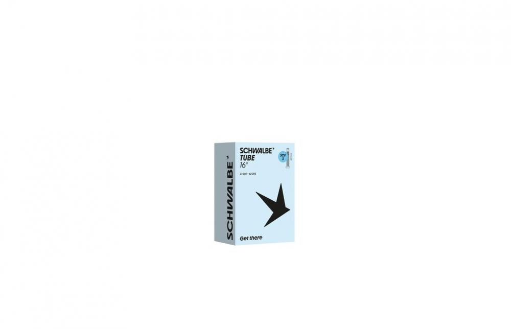 Schwalbe SCHLAUCH SCV3 47/62-305 40mm 47 - zuverlässiger Fahrradschlauch für Stabilität