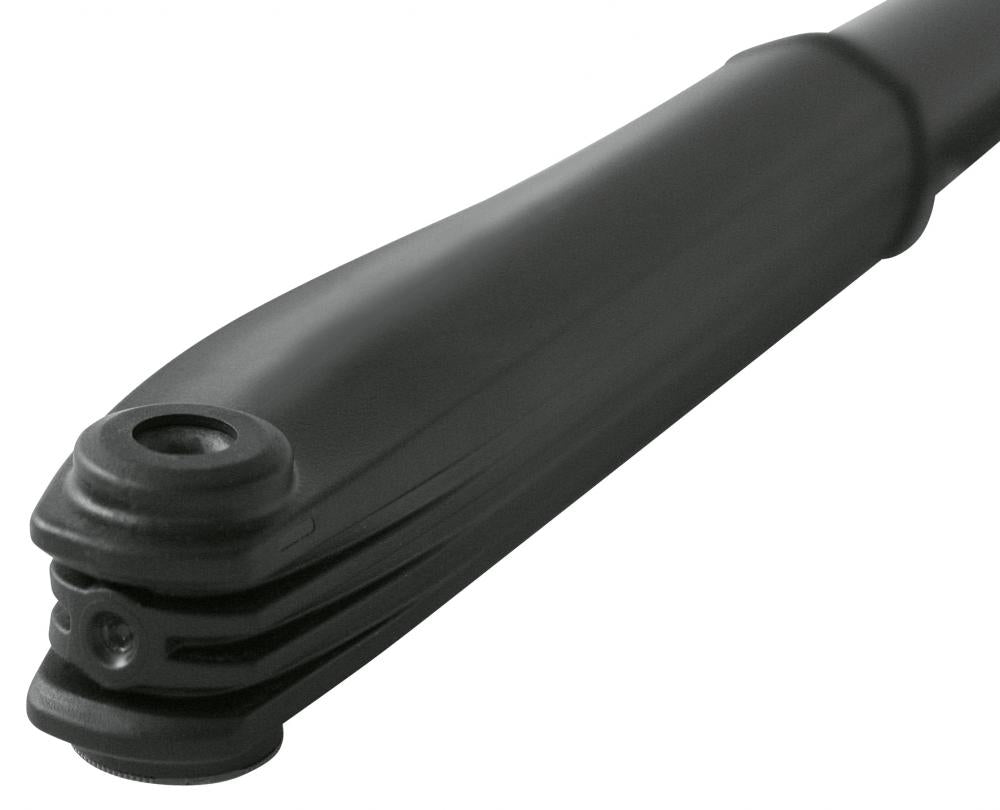 SKS VX Minipumpe schwarz - Länge 5, 565-615 mm - Duokopf für alle Ventile - kompakt, flexibel und ideal für unterwegs - hohe Pumpleistung