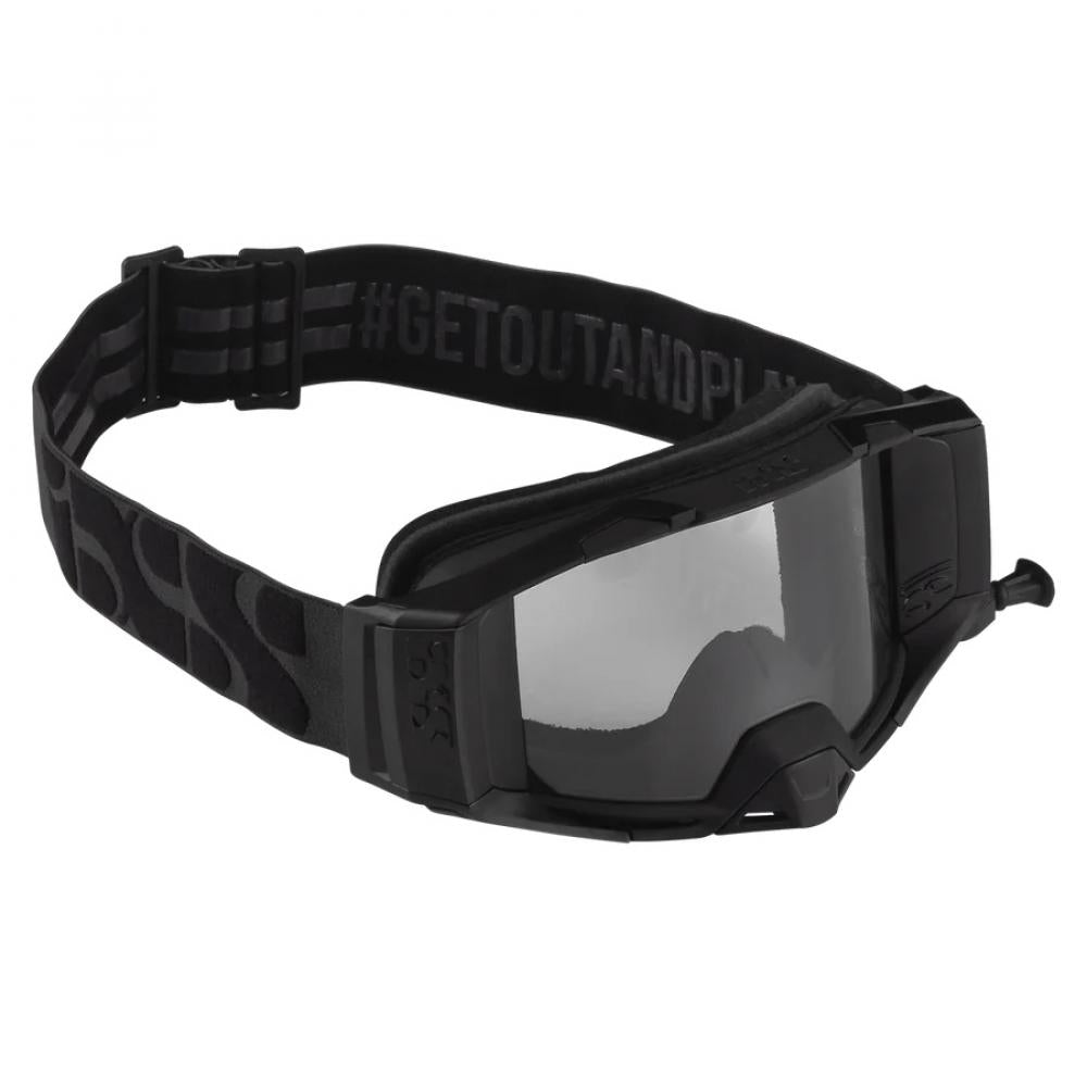 IXS Sports Division iXS Trigger+ Goggle incl. Roll unis black - maximale Sicht & Schutz
