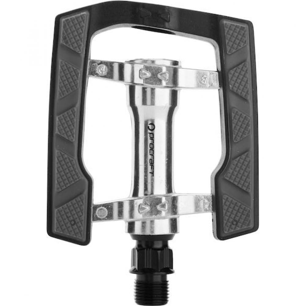 Procraft Pedale City Grip Pro - Größe 104 x 82 mm schwarz - sicherer City-Komfort