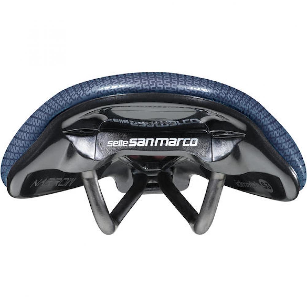 Selle San Marco Sattel Shortfit 2.0 Supercomfort Racing 155 x 255 mm Ocean Blue - maximaler Komfort & Performance
