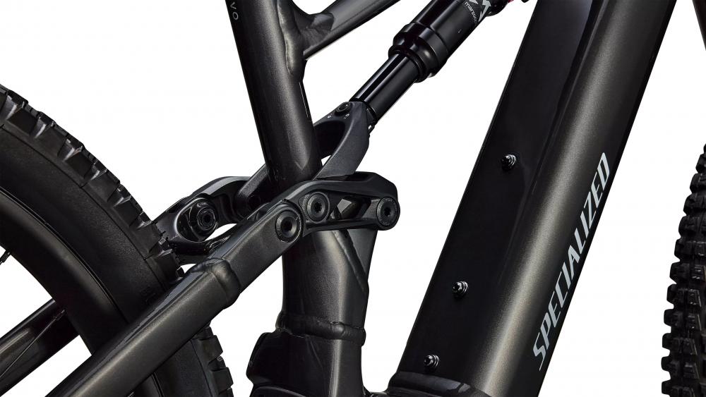 SPECIALIZED Turbo Levo 4 Alloy E-Mountainbike 101 Nm 666 Watt 840 Wattstunden Gloss Metallic Obsidian-Silver Dust Größe S3 - E-Mountain Bike