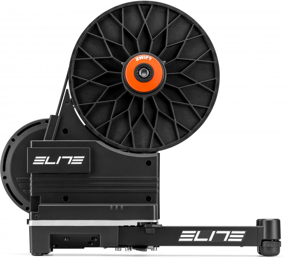ELITE Rollentrainer Avanti W/Zwift Cog und Click - Direktantrieb Heimtrainer - zeitgemäße Lösung