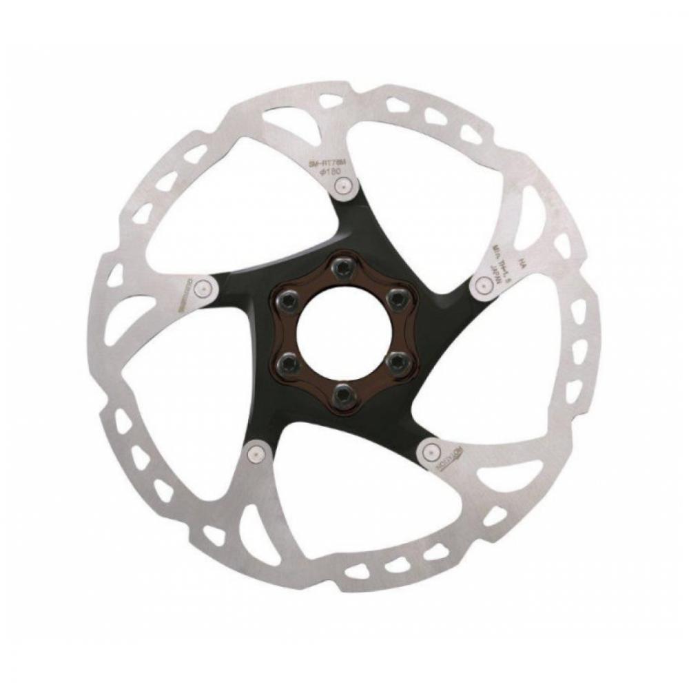 Shimano 1x Bremsscheibe SM-RT76M Ø180mm 6-Loch-Aufnahme