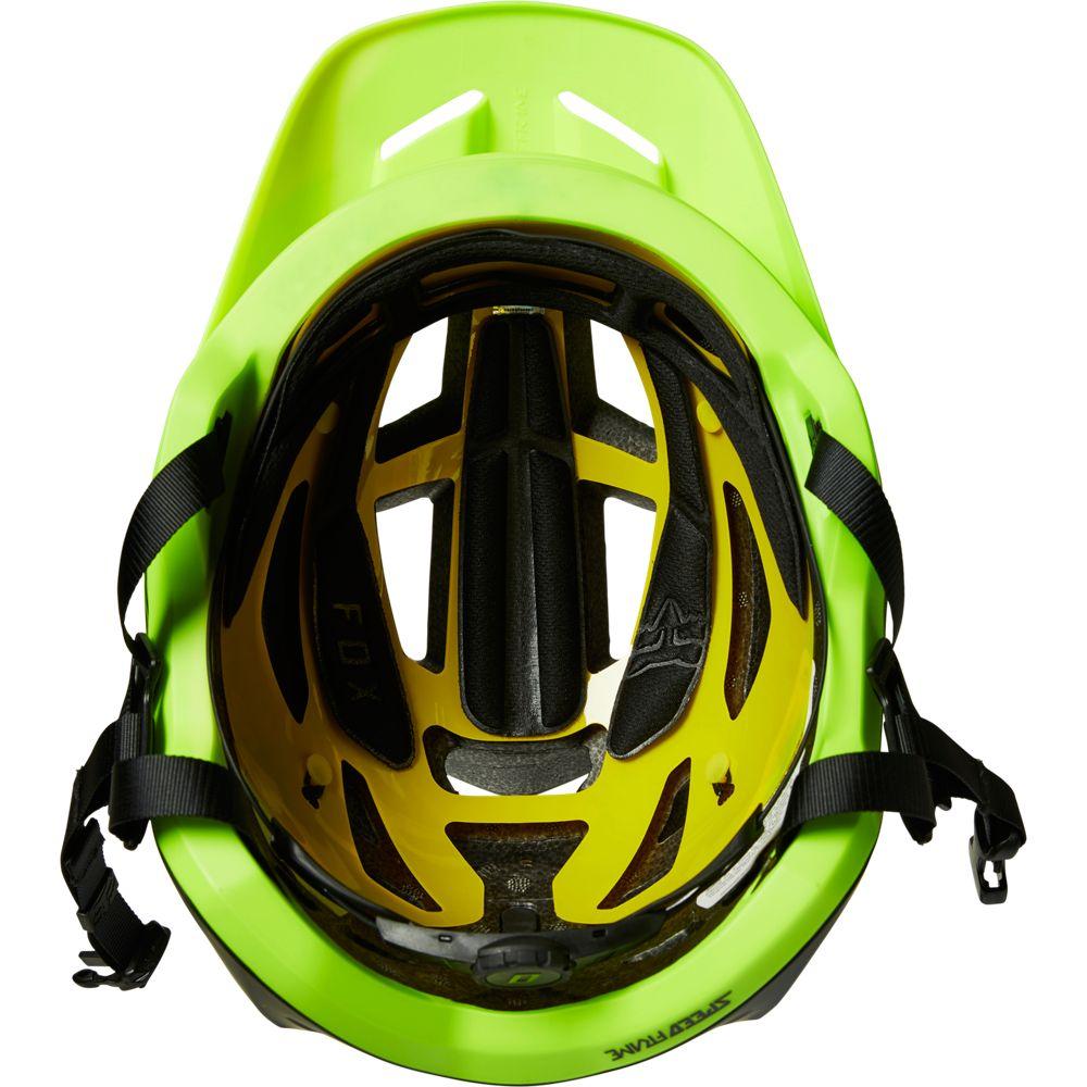 FOX Helm Speedframe Helmet MIPS CE Trail Helm Black/Yellow M
