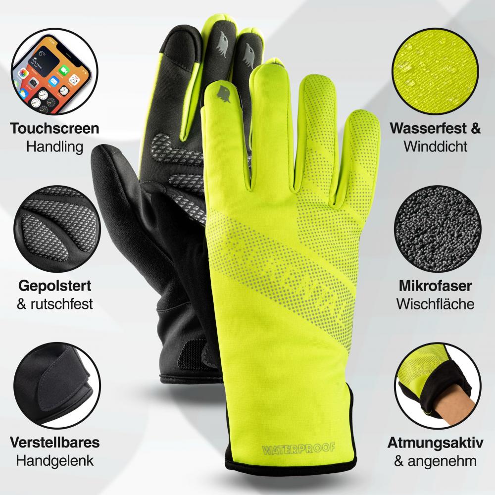 Valkental Handschuh GloRider V2 Ultra Gr. L Gelb