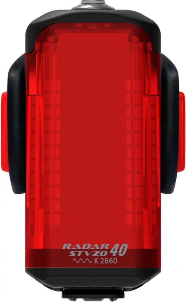 Lezyne Radar STVZO Fahrrad-Rücklicht mit integriertem Radarsystem - 100 Lumen - USB-C - Bluetooth ANT+ - App- und GPS-kompatibel