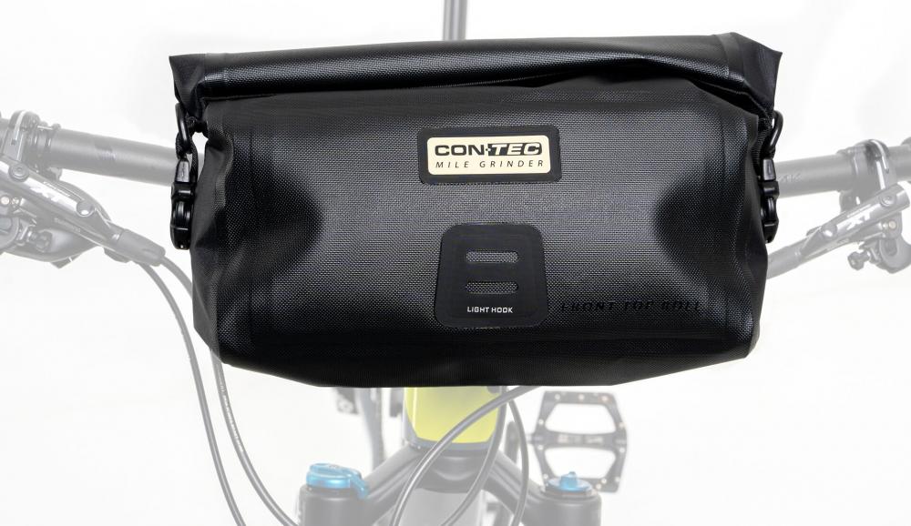 Contec Lenkertasche Mile Grinder Front schwarz Größe 62.5x28 cm 8 Liter