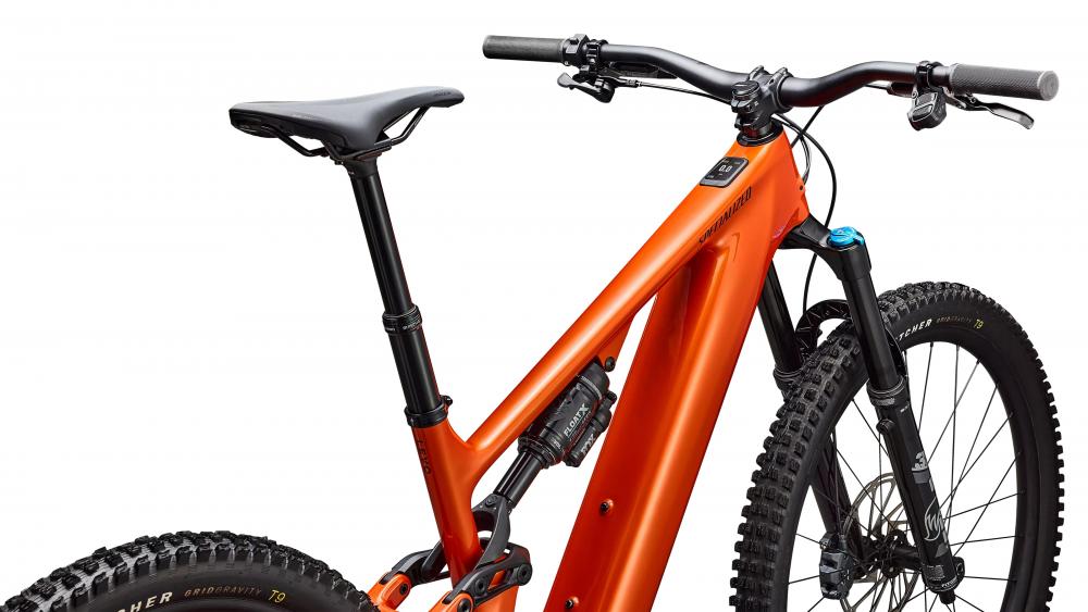LEVO E-Mountain Bike COMP CARBON G4 NB ORGTNT/SILDST/DKNVY S2