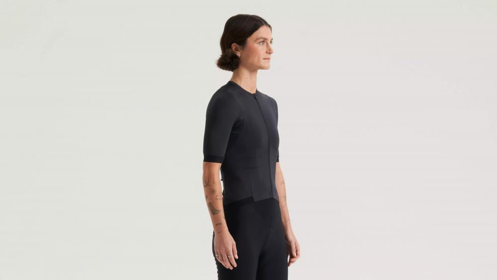 PRIME JERSEY SS WMN BLK XL - Damen Kurzarm Trikot Schwarz Größe XL